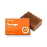 Friendly Soap Naravno milo s pomarančo in grenivko 95 g