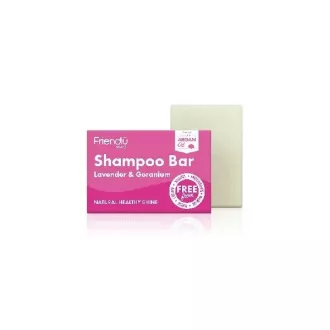 Friendly Soap Naravno milo za lase s sivko in geranijo 95 g