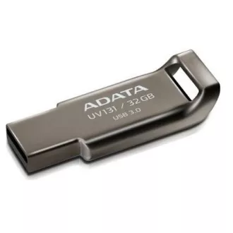 ADATA Flash Drive 32GB UV131, USB 3.1 Dash Drive, krom, kovina, siva ADATA Flash Drive 32GB UV131, USB 3.1 Dash Drive, krom, kovina, siva