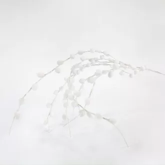Eurolamp Božična dekoracija bela vejica, 120 cm, 1 kos