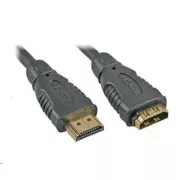 PREMIUMCORD Podaljševalni kabel HDMI do HDMI 10 m, pozlačeni konektorji