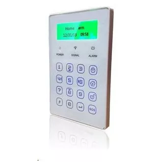 iGET SECURITY P13 Zunanja brezžična tipkovnica na dotik, LCD zaslon