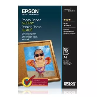 EPSON Papir A4 - fotografski papir sijajni A4 50 listov
