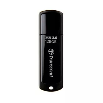 TRANSCEND Flash disk 128 GB JetFlash®700, USB 3.0 (R:90/W:40 MB/s), črn
