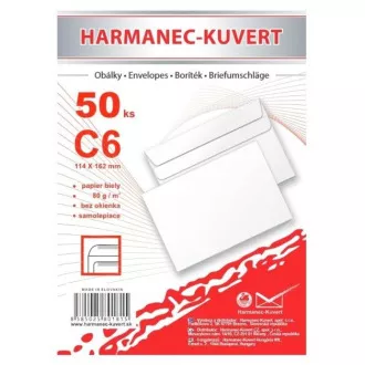 Samolepilna ovojnica C6 50 kosov v foliji