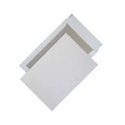 Vrečka C4 hrbtna stran kartonskega ovitka bela 120g