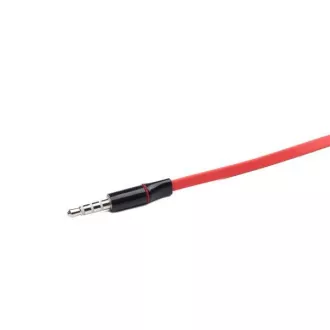 GEMBIRD slušalke z mikrofonom MHS-EP-OPO za MP3, ploščati kabel, črne barve