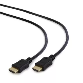 GEMBIRD Kabel HDMI-HDMI, 3 m, 1.4, M/M, zaščiten, pozlačeni kontakti, CCS, ethernet, črn GEMBIRD Kabel HDMI-HDMI, 3 m, 1.4, M/M, zaščiten, pozlačeni kontakti, CCS, ethernet, črn