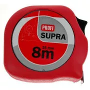 Merilni trak 8m/25mm rdeč na kartici