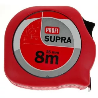 Merilni trak 8m/25mm rdeč na kartici