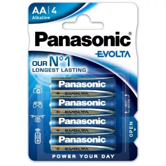PANASONIC alkalne baterije EVOLTA Platinum LR6EGE/4BP AA 1, 5V (Blistr 4ks)