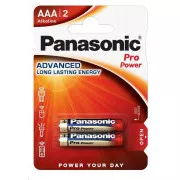 PANASONIC Pro Power alkalne baterije LR03PPG/2BP AAA 1, 5V (Blistr 2pcs)