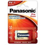 PANASONIC Pro Power alkalne baterije 6LF22PPG/1BP 9V (Blistr 1ks)