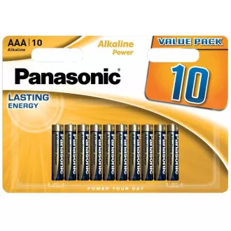 PANASONIC Alkaline Power baterije Alkaline Power LR03APB/10BW AAA 1, 5V (Blistr 10pcs)