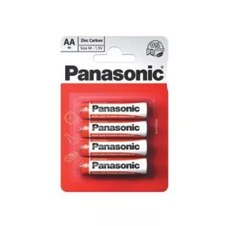 PANASONIC Rdeče baterije R6RZ/4BP EU AA 1, 5V (Blistr 4pcs)