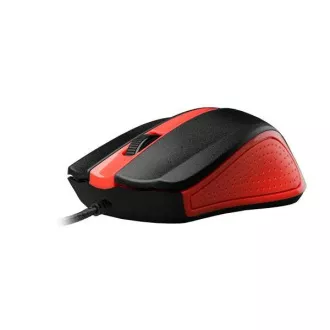 C-TECH miška WM-01, rdeča, USB