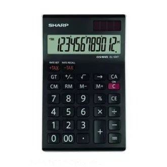 12-mestni kalkulator Sharp EL-124TWH 12-mestni kalkulator Sharp EL-124TWH