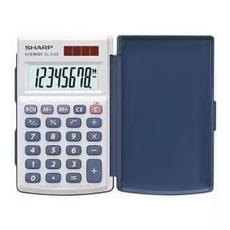 8-mestni žepni kalkulator Sharp EL-243S