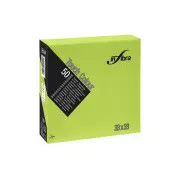 Papirnati prtički INFIBRA 2vrs. 33x33cm limona 50pcs