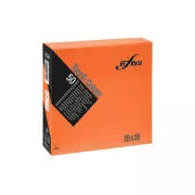 Papirnati prtički INFIBRA 2vrs. 33x33cm oranžni 50pcs