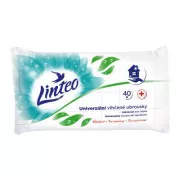 Linteo antibakterijski čistilni robčki univerzalni 40 kosov