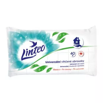 Linteo antibakterijski čistilni robčki univerzalni 40 kosov