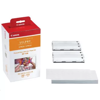 Canon RP-108 papir 100x158mm 108pcs za termosublimacijski tiskalnik Canon RP-108 papir 100x158mm 108pcs za termosublimacijski tiskalnik