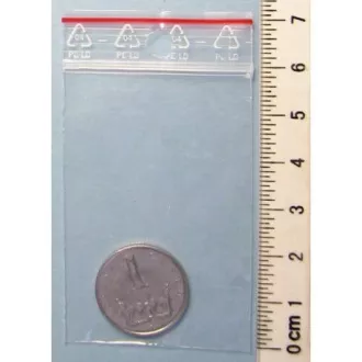Vrečka z zadrgo 4x6cm 100pcs