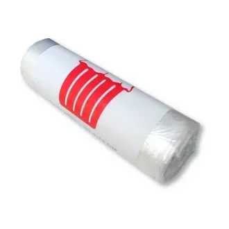 Vrečke za odpadke 63x74cm microtene 60L bele 50 kosov v zvitku Vrečke za odpadke 63x74cm microtene 60L bele 50 kosov v zvitku