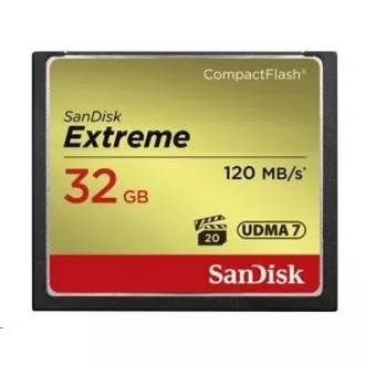 SanDisk Compact Flash 32 GB Extreme (R:120/W:85 MB/s) UDMA7