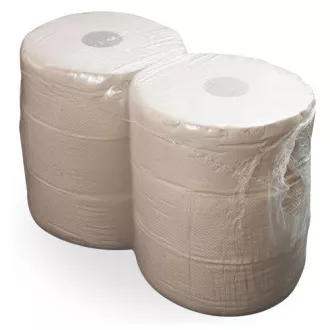 Toaletni papir Jumbo 230mm 1vrs. naravno recikliranje 6 kosov / prodaja po pakiranju Toaletni papir Jumbo 230mm 1vrs. naravno recikliranje 6 kosov / prodaja po pakiranju