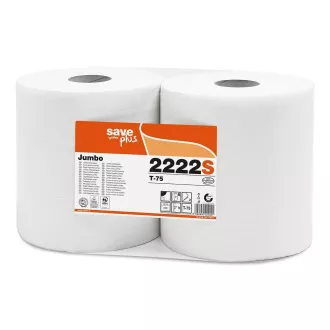 Toaletni papir Jumbo 265mm 2vrs. beli 6ks Celtex S-Plus /prodaj po pakiranju (1106)