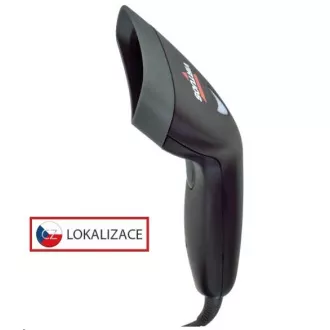 Virtuos CCD bralnik HT-10, USB (emulacija tipkovnice/RS232), črn