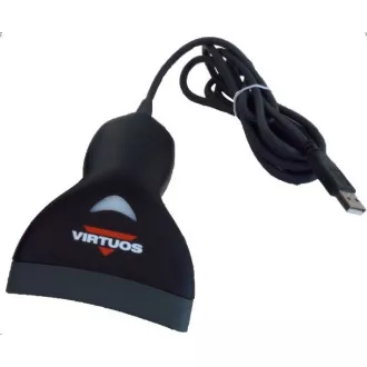 Virtuos CCD bralnik HT-10, USB (emulacija tipkovnice/RS232), črn