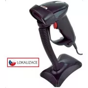 Virtuosov laserski bralnik HT-900A, USB (emulacija tipkovnice/RS232), črn
