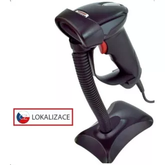 Virtuosov laserski bralnik HT-900A, USB (emulacija tipkovnice/RS232), črn