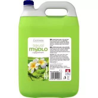Tekoče milo Lavonea zelena aloe vera 5L