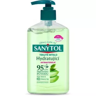 Tekoče milo Sanytol vlažilno aloe in zeleni čaj 250ml Tekoče milo Sanytol vlažilno aloe in zeleni čaj 250ml
