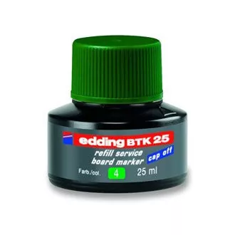 Edding BTK25 zeleno 25ml črnilo za markerje za bele table Edding BTK25 zeleno 25ml črnilo za markerje za bele table