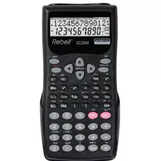 Kalkulator REBELL - SC2040 BX - črn