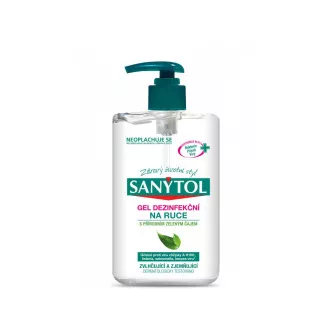 Gel za razkuževanje rok Sanytol zeleni čaj 250ml Gel za razkuževanje rok Sanytol zeleni čaj 250ml