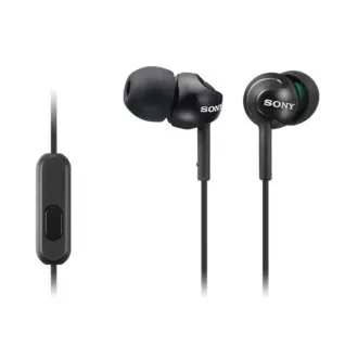 SONY stereo slušalke MDR-EX110AP, črne