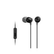 SONY stereo slušalke MDR-EX15AP, črne
