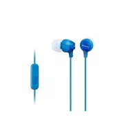 SONY stereo slušalke MDR-EX15AP, modre