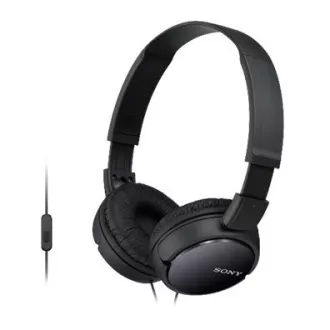 SONY stereo slušalke MDR-ZX110AP, črne SONY stereo slušalke MDR-ZX110AP, črne