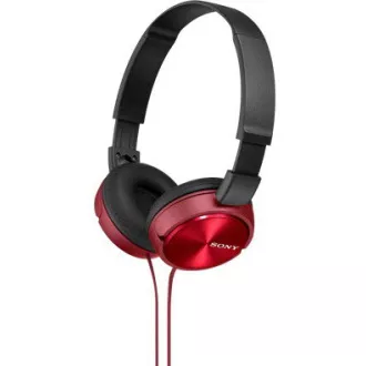 SONY stereo slušalke MDR-ZX310, rdeče