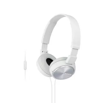 SONY stereo slušalke MDR-ZX310AP, bele