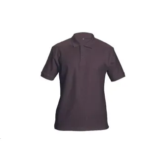 DHANU polo majica temno rjava XL