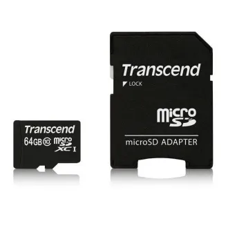 TRANSCEND MicroSDXC kartica 64 GB razreda 10, UHS-I (45 MB/s)