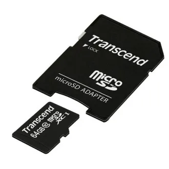 TRANSCEND MicroSDXC kartica 64 GB razreda 10, UHS-I (45 MB/s)